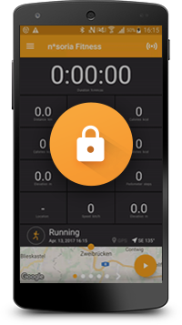 Data Secure Fitness App